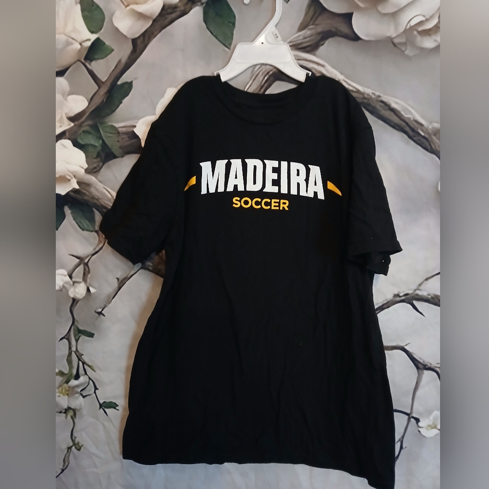 Black Madeira Soccer T-Shirt